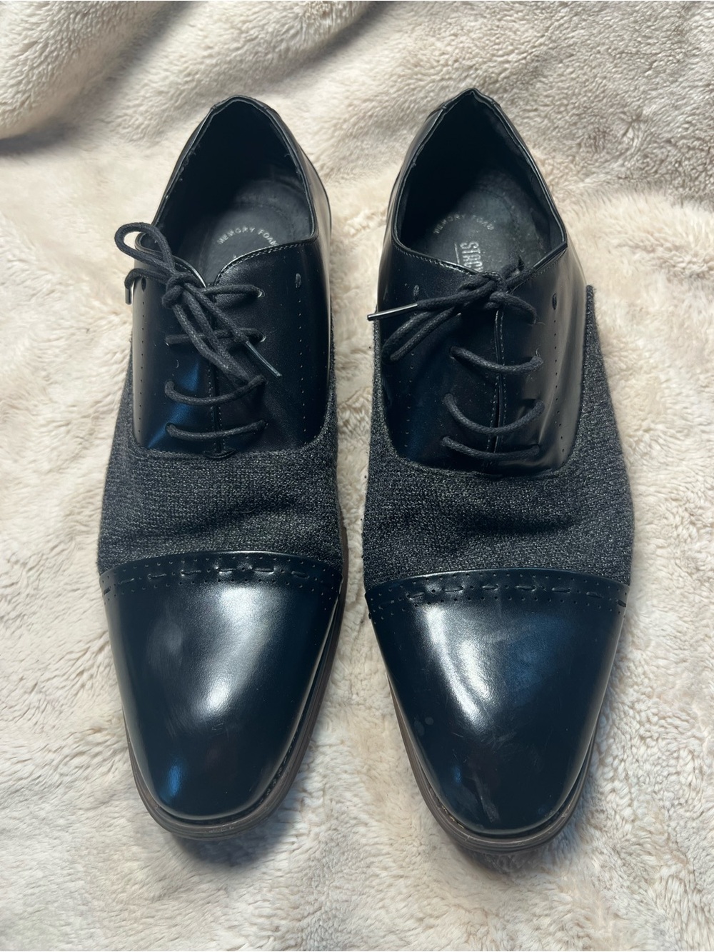 Stacy Adams Barrington Cap Toe Oxford dress shoes size 11.5